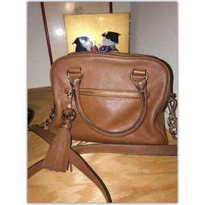 MICHAEL KORS Brown Crossbody Bag Top Handle